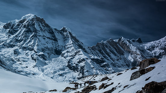 Pegunungan Snowy, Australia, 4k, Wallpaper HD HD wallpaper