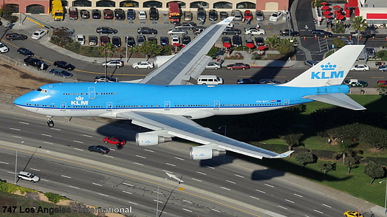 747, flygplan, trafikflygplan, flygplan, boeing, boeing 747, plan, transport, HD tapet HD wallpaper