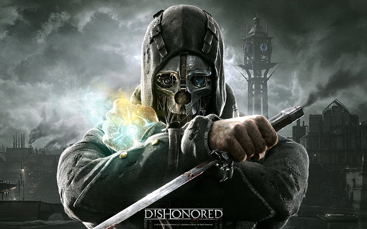 Dishonored game poster, Dishonored, Corvo Attano, HD wallpaper