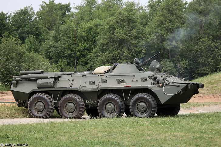 4000x2667, бронированный, армия, БТР 80 apc, боевой, военный, красный, россия, русский, звезда, автомобиль, HD обои
