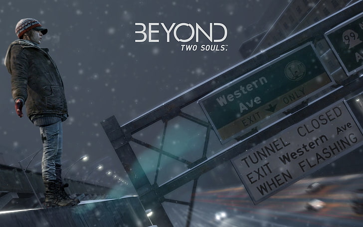 Beyond two souls HD Game Desktop Wallpaper 02, beyond two souls advertisement, HD wallpaper