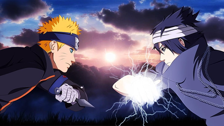 Naruto, Sasuke, HD-Hintergrundbild