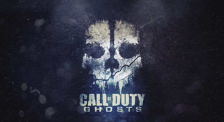 COD Ghosts Skull, Call of Duty Ghosts tapet, Spel, Call Of Duty, ghosts, soldat, shooter, torsk, gunship, 2013, HD tapet