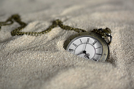 Zeit, Uhr, Uhr, von, Gesicht, Tasche, Sand, HD-Hintergrundbild HD wallpaper