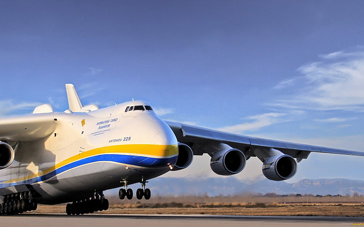 aircraft, Antonov An-225, airplane, outdoors, vehicle, HD wallpaper