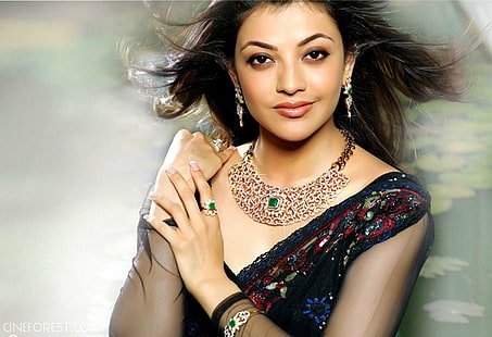 actress, agarwal, babe, bollywood, indian, kajal, model, HD wallpaper HD wallpaper