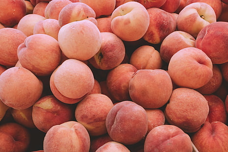 makanan, buah persik, buah-buahan, PEACHES, Wallpaper HD HD wallpaper
