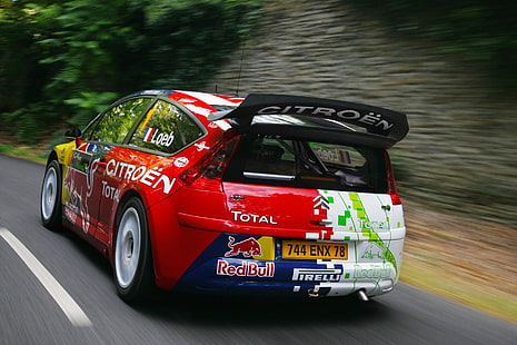 Citroen C4 WRC HYmotion4, 2008_citroen c4 wrc_hymotion, mobil, Wallpaper HD HD wallpaper