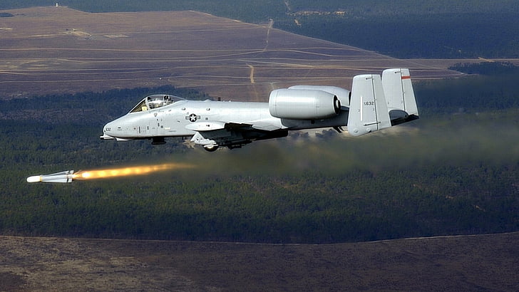 Caças a jato, Fairchild Republic A-10 Thunderbolt II, HD papel de parede