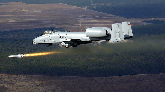 Cazas a reacción, Fairchild Republic A-10 Thunderbolt II, Fondo de pantalla HD HD wallpaper