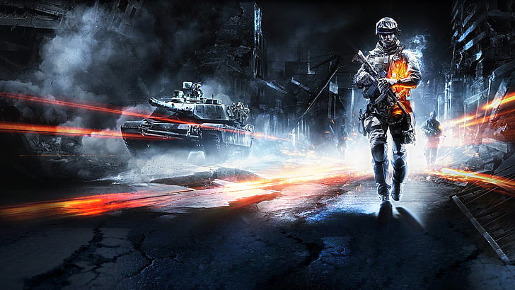 Call of Duty Ghost Recon 3D-illustration, Battlefield 3, Battlefield, videospel, HD tapet