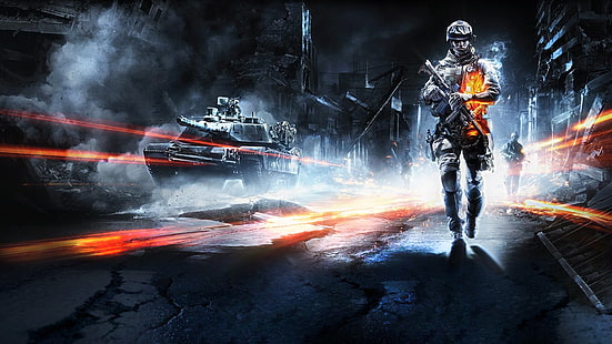 Ilustrasi Call of Duty Ghost Recon 3D, Battlefield 3, Battlefield, video game, Wallpaper HD HD wallpaper