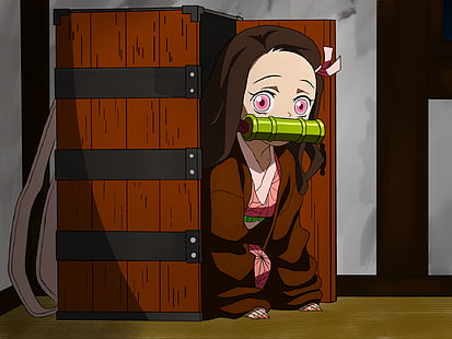 Anime, Dämonentöter: Kimetsu no Yaiba, Nezuko Kamado, HD-Hintergrundbild HD wallpaper