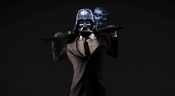 Badass Vader, тапети на Дарт Вейдър, филми, Междузвездни войни, HD тапет HD wallpaper