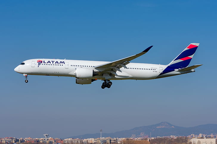 Airbus, Qatar Airways, A350-900, Tapety HD