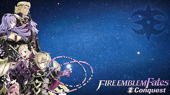 Fire Emblem, Fire Emblem Fate, Camilla (Fire Emblem), Elise (Fire Emblem), Fire Emblem Fate: Penaklukan, Leo (Fire Emblem), Xander (Fire Emblem), Wallpaper HD HD wallpaper