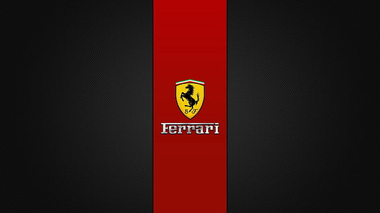 минималистичный логотип Ferrari 1920x1080 Автомобили Ferrari HD Art, Ferrari, минималистичный, HD обои HD wallpaper