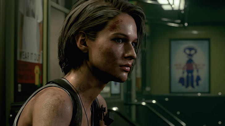 Jill Valentine, Resident evil 3, Resident Evil, rischio biologico, Resident Evil HD Remaster, Sfondo HD