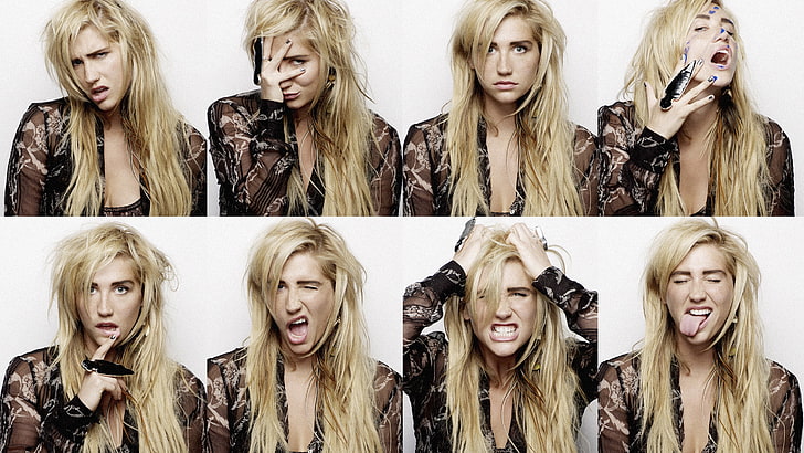 Kesha, sångare, kvinnor, HD tapet