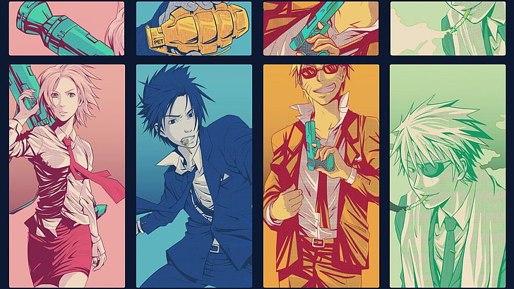 wallpaper kolase karakter anime pria, Naruto Shippuuden, Hatake Kakashi, Haruno Sakura, Uchiha Sasuke, Uzumaki Naruto, panel, gadis anime, kolase, anime boys, Wallpaper HD