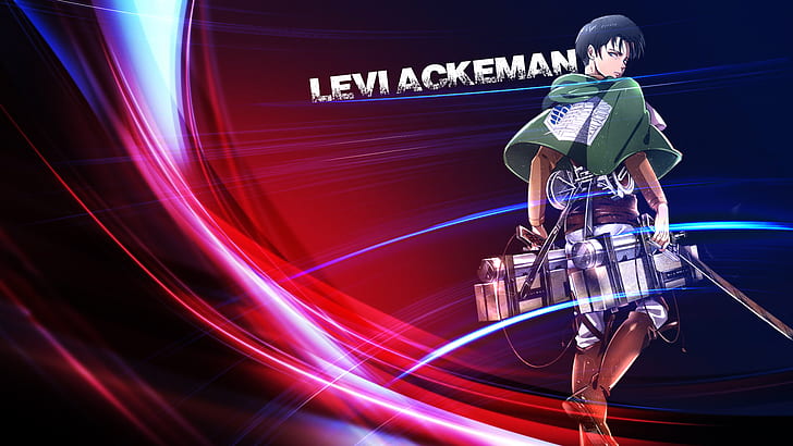 Anime, Attack On Titan, Levi Ackerman, Sfondo HD