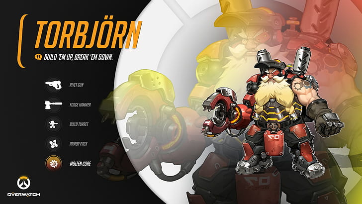 Torbjorn, Blizzard Entertainment, Overwatch, Gry wideo, torbjorn, Blizzard Entertainment, Overwatch, gry wideo, Tapety HD