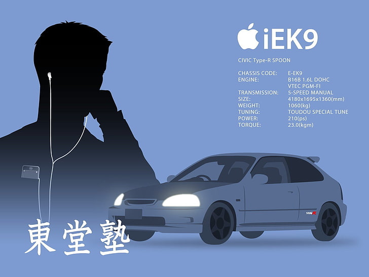 initial d simple background ipod, HD wallpaper