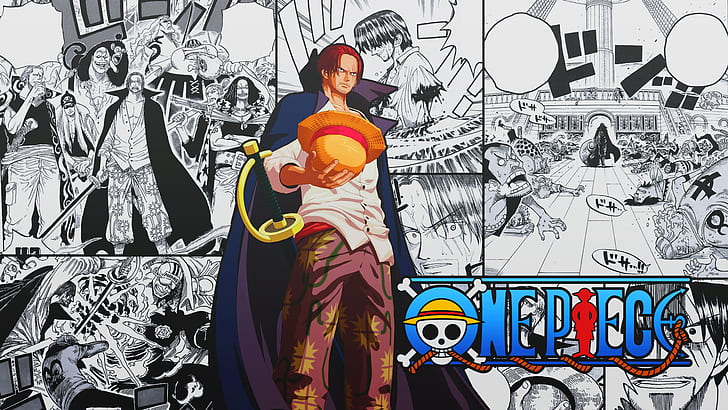 Anime, One Piece, Shanks (One Piece), Tapety HD