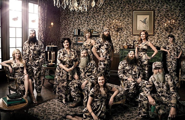 group of people photography, Duck Dynasty, HD wallpaper