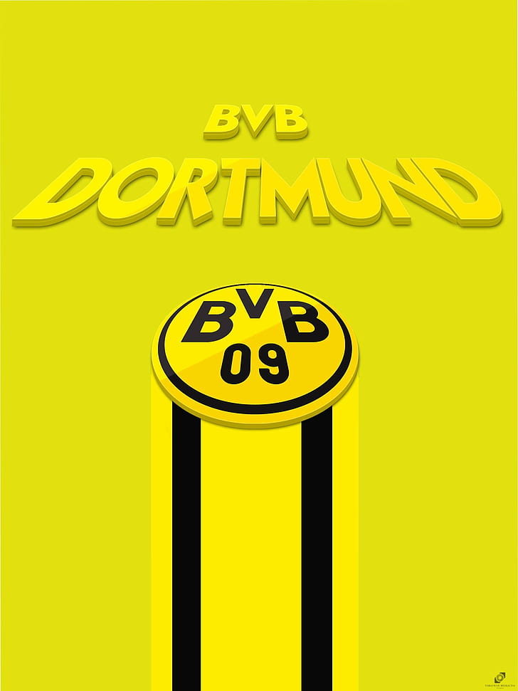 Borussia Dortmund, Bundesliga, BVB, Champions League, Europa League, Calciatori, Germania, Signal Iduna Park, calcio, Sfondo HD, sfondo telefono