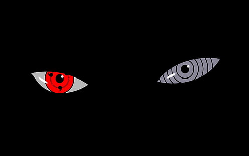глаза Наруто Шиппуден Шаринган Тоби черный фон Риннеган 1920x1200 Аниме Наруто HD Art, глаза, Наруто: Shippuden, HD обои HD wallpaper