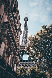 Франция, Алвин Кроун, Париж, Айфеловата кула, HD тапет HD wallpaper