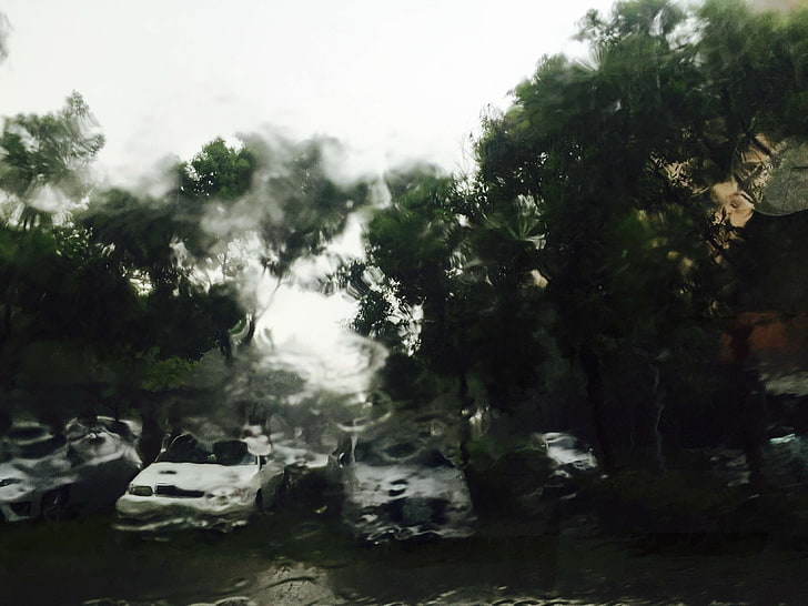 pada deszcz, Tapety HD