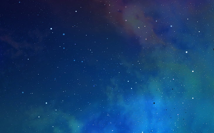 frontier, ipad, space, colorful, star, nebula, HD wallpaper