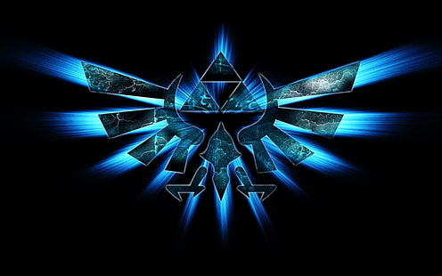 triforce crest la leggenda di zelda 1280x800 Videogiochi Zelda HD Art, Triforce, stemma, Sfondo HD HD wallpaper