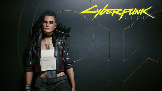 видеоигры, киберпанк, Cyberpunk 2077, Rogue (персонаж), CD Projekt RED, HD обои HD wallpaper