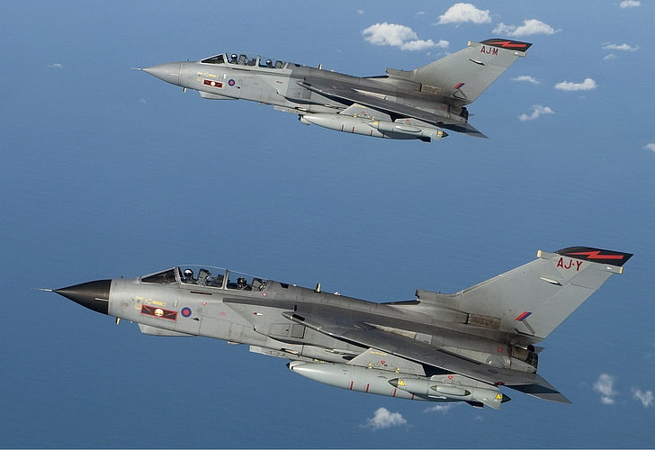 Panavia Tornado GR4, Royal Air Force, aviones de combate, Fondo de pantalla HD
