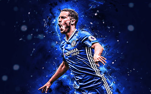 Fußball, Eden Hazard, Belgier, FC Chelsea, HD-Hintergrundbild HD wallpaper