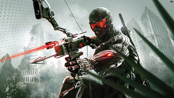 special ops archer wallpaper, Crysis 3, video games, HD wallpaper