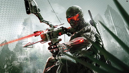 special ops archer wallpaper, Crysis 3, video games, HD wallpaper HD wallpaper