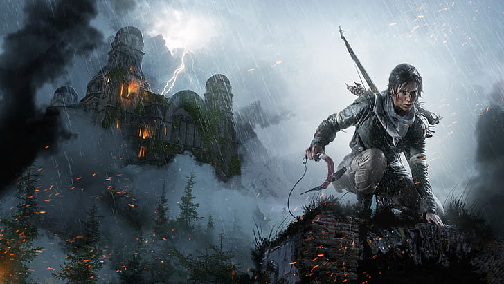 Lara Croft, Aufstieg des Tomb Raiders, Tomb Raider, HD-Hintergrundbild