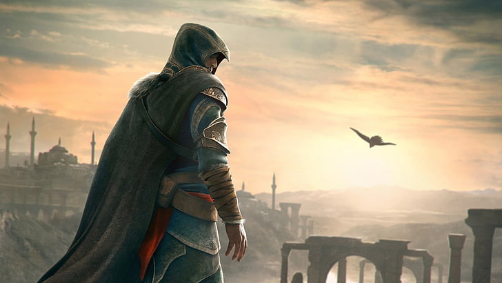 Cartaz do jogo Assassin's Creed, videogames, assassinos, Assassin's Creed, HD papel de parede