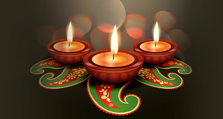 ศาสนา Diwali เทียน, วอลล์เปเปอร์ HD