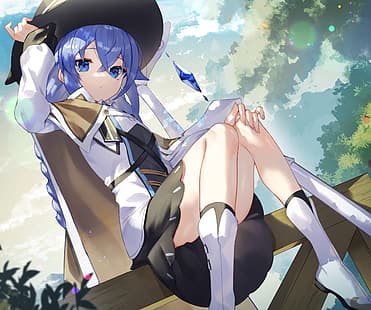 Anime, Anime Mädchen, Roxy Migurdia (Mushoku Tensei), Mushoku Tensei, HD-Hintergrundbild HD wallpaper