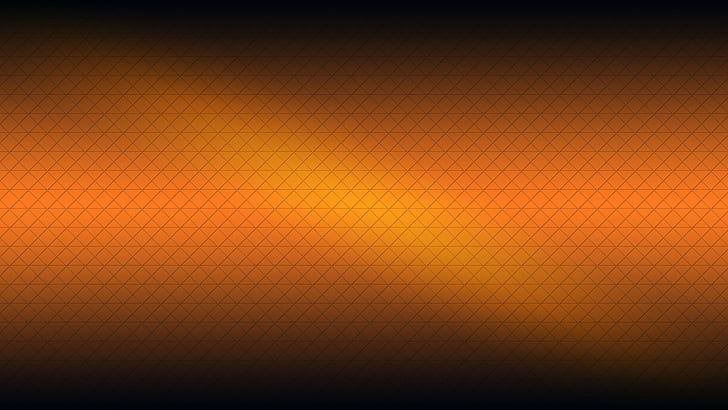 Градиент, оранжев, модел, плътен цвят, жълт, HD тапет