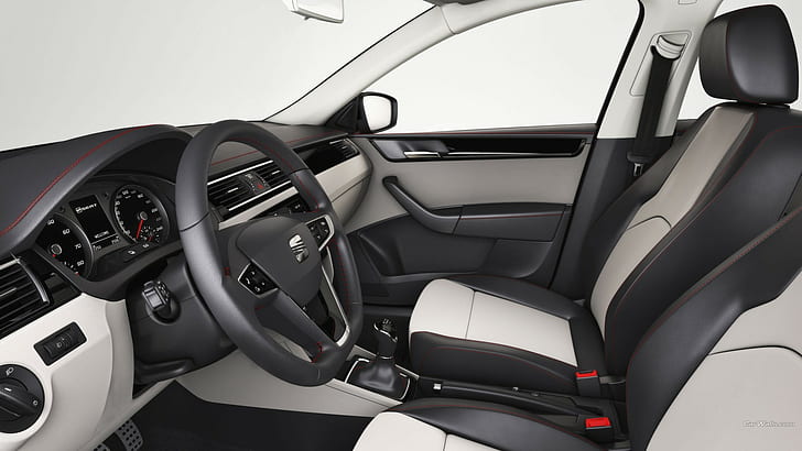 coche, Seat Toledo, interior del coche, Fondo de pantalla HD