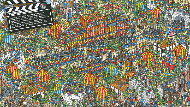 Puzzles, Waldo, HD wallpaper