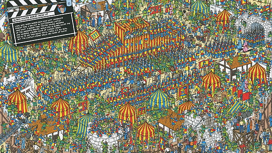 Rätsel, Waldo, HD-Hintergrundbild HD wallpaper