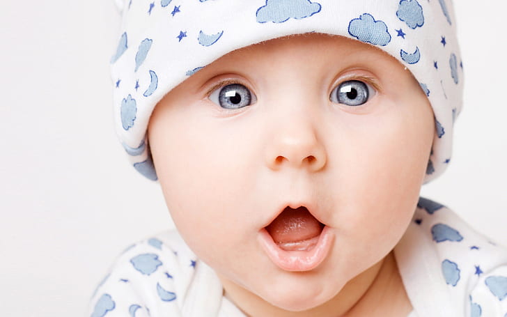 Bayi yang lucu, Bayi, Kejutan, Lucu, Wallpaper HD