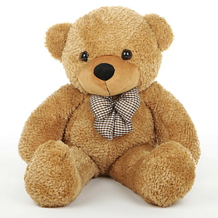 Niedlicher Teddybär, Spielzeug, lieblich, braun, niedlicher Teddybär, Spielzeug, lieblich, braun, HD-Hintergrundbild HD wallpaper